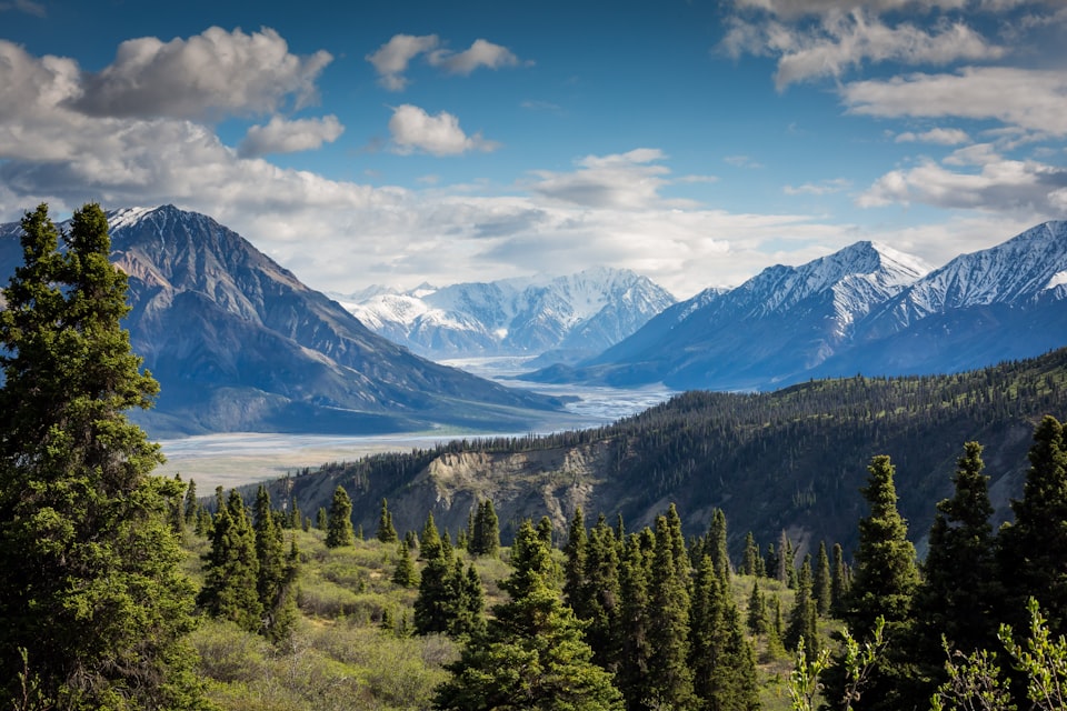 Mountain ridges